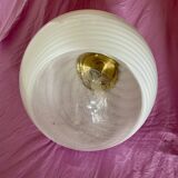 Lampe suspension en verre de Murano de Venini - 1960