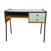 Vintage Scandinavian-style wooden desk