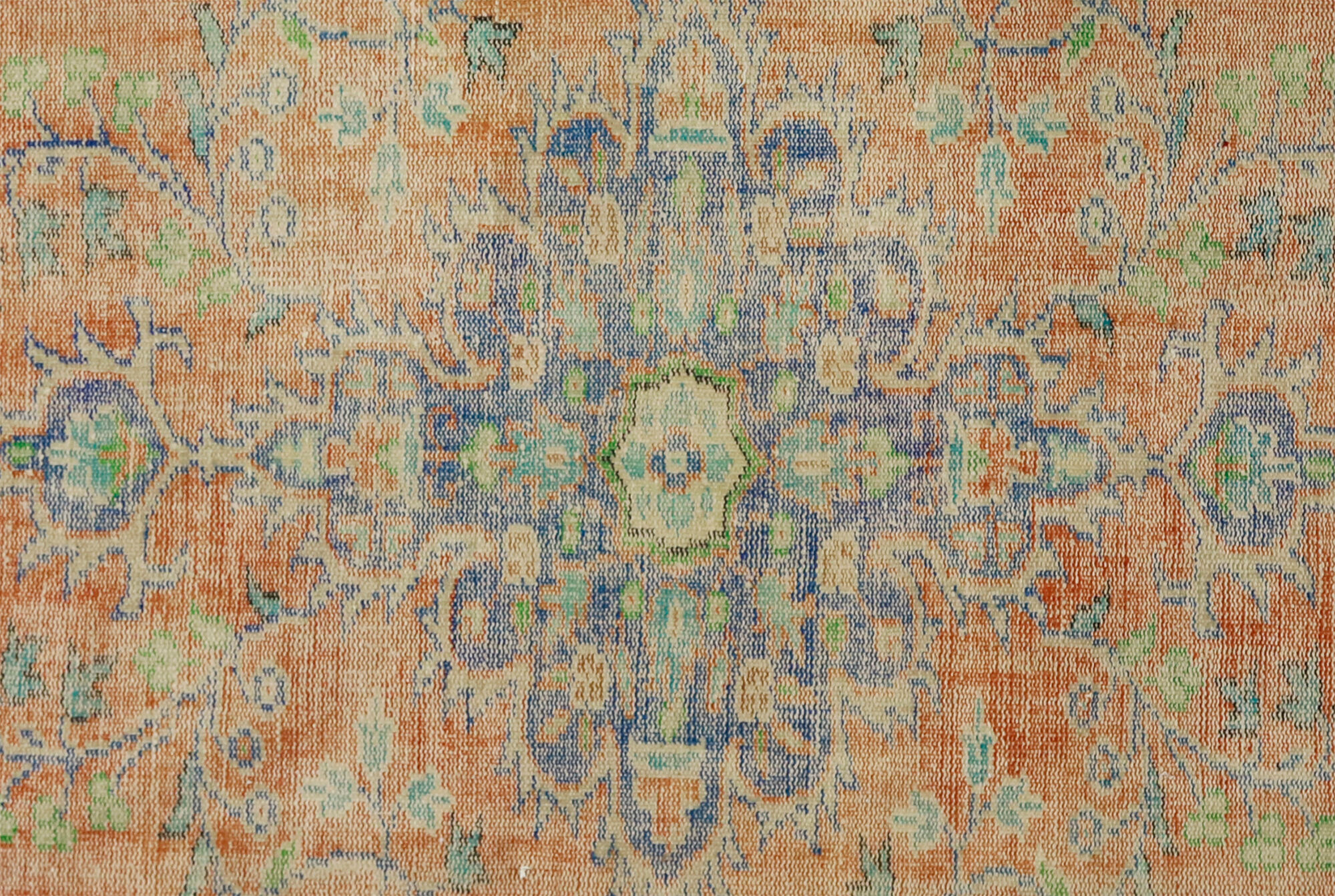 Anatolian handmade vintage rug 290 cm x 179 cm