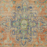 Anatolian handmade vintage rug 290 cm x 179 cm