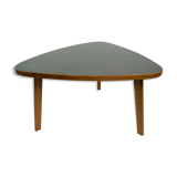 Tripod tripod table. oak, black laminate