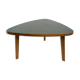 Tripod tripod table. oak, black laminate