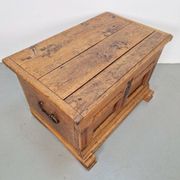 Antique Brutalist Chest in Oak, 1800