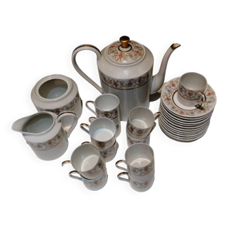 Limoges porcelain coffee service