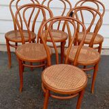 Vintage bistro chair signed Jacob & Josef Kohn