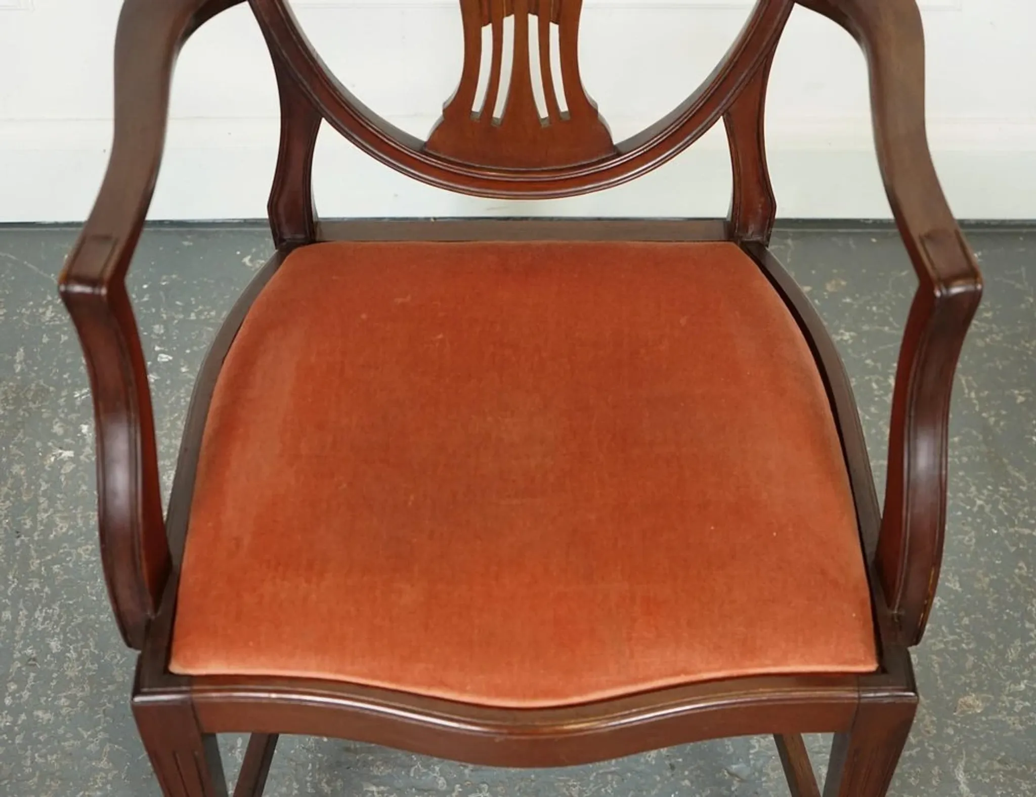 Victorian Hepplewhite Carver Chairs