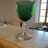 Vannes crystal footed cup from Châtelet France