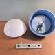 Pair of Monoprix X Goodmoods designer wall lights - post-modern opaline glass