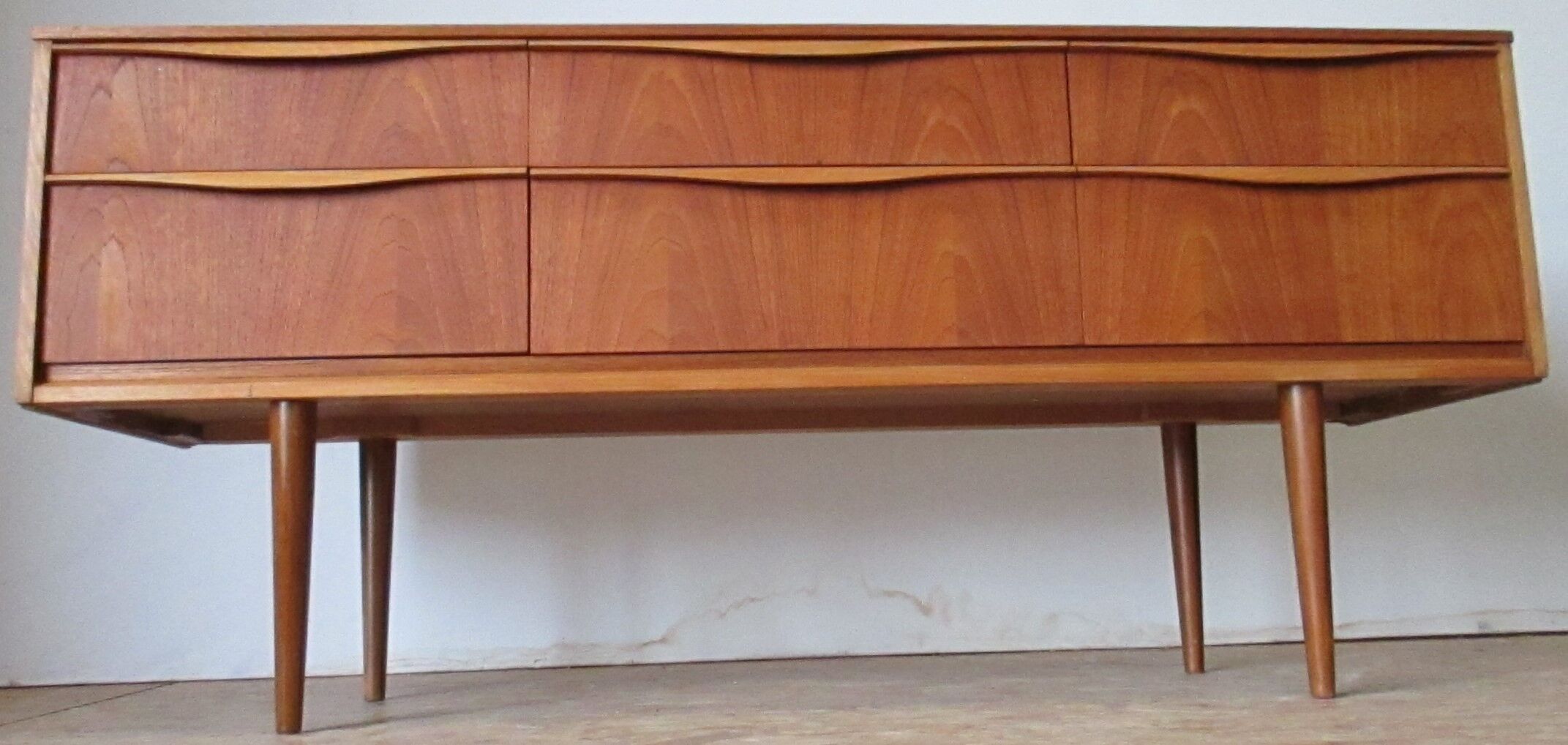 60 long teak chest of drawers Austin Suite