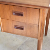 Scandinavian vintage office and chair - 60s
