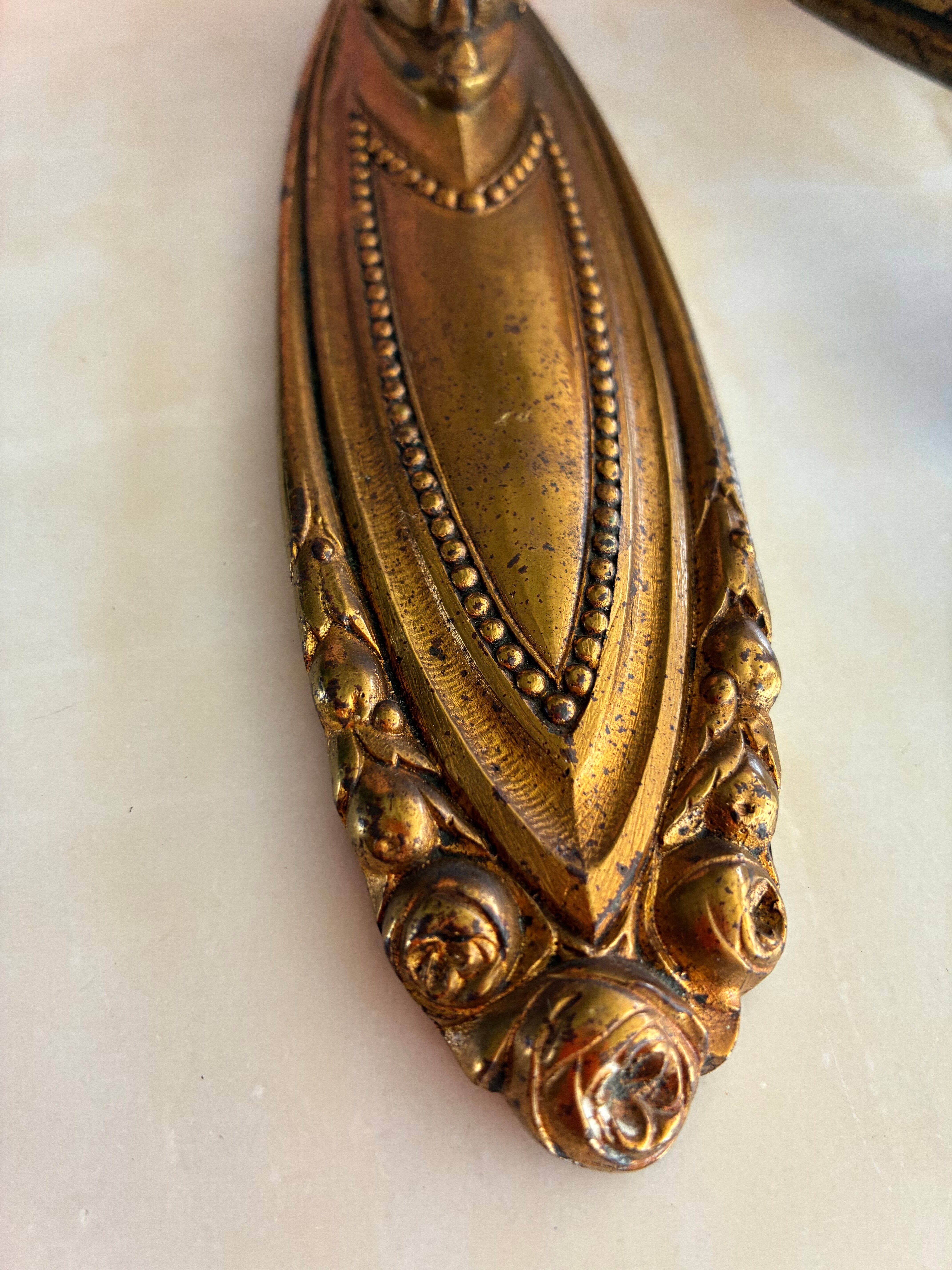 Antique wall sconces - Art Nouveau