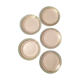 Suite de 5 assiettes Lunéville