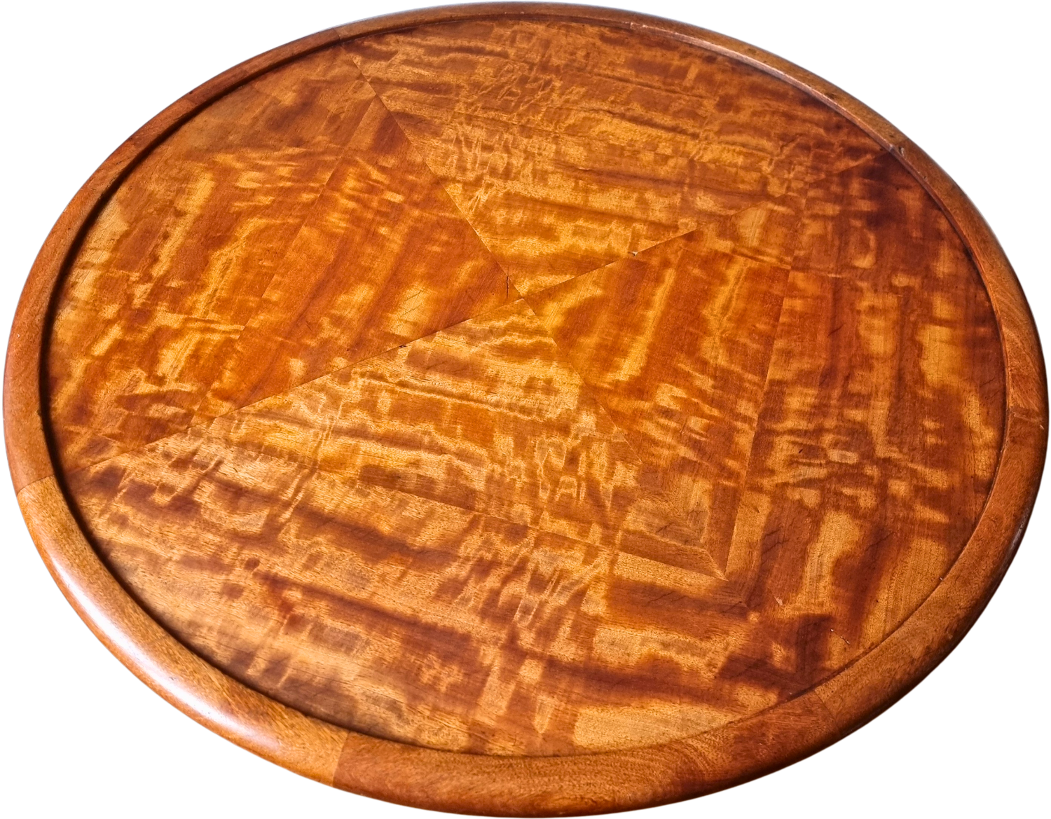 Large round coffee table Majorelle Nancy, double top (90 cm)