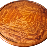 Large round coffee table Majorelle Nancy, double top (90 cm)