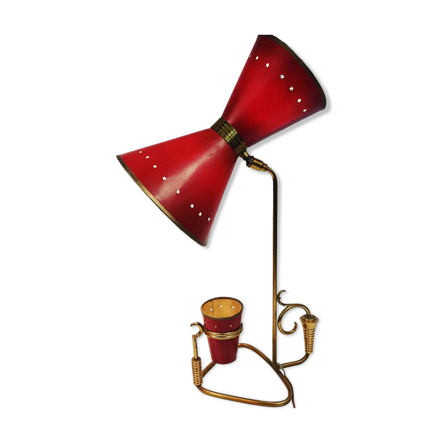 50s diabolo desk lamp