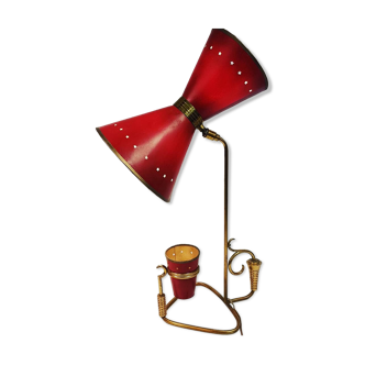 Lampe de bureau diabolo années 50