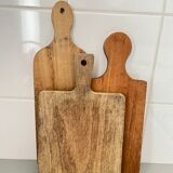 Set of wooden cutting boards