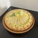 Barbotine pear tart dish