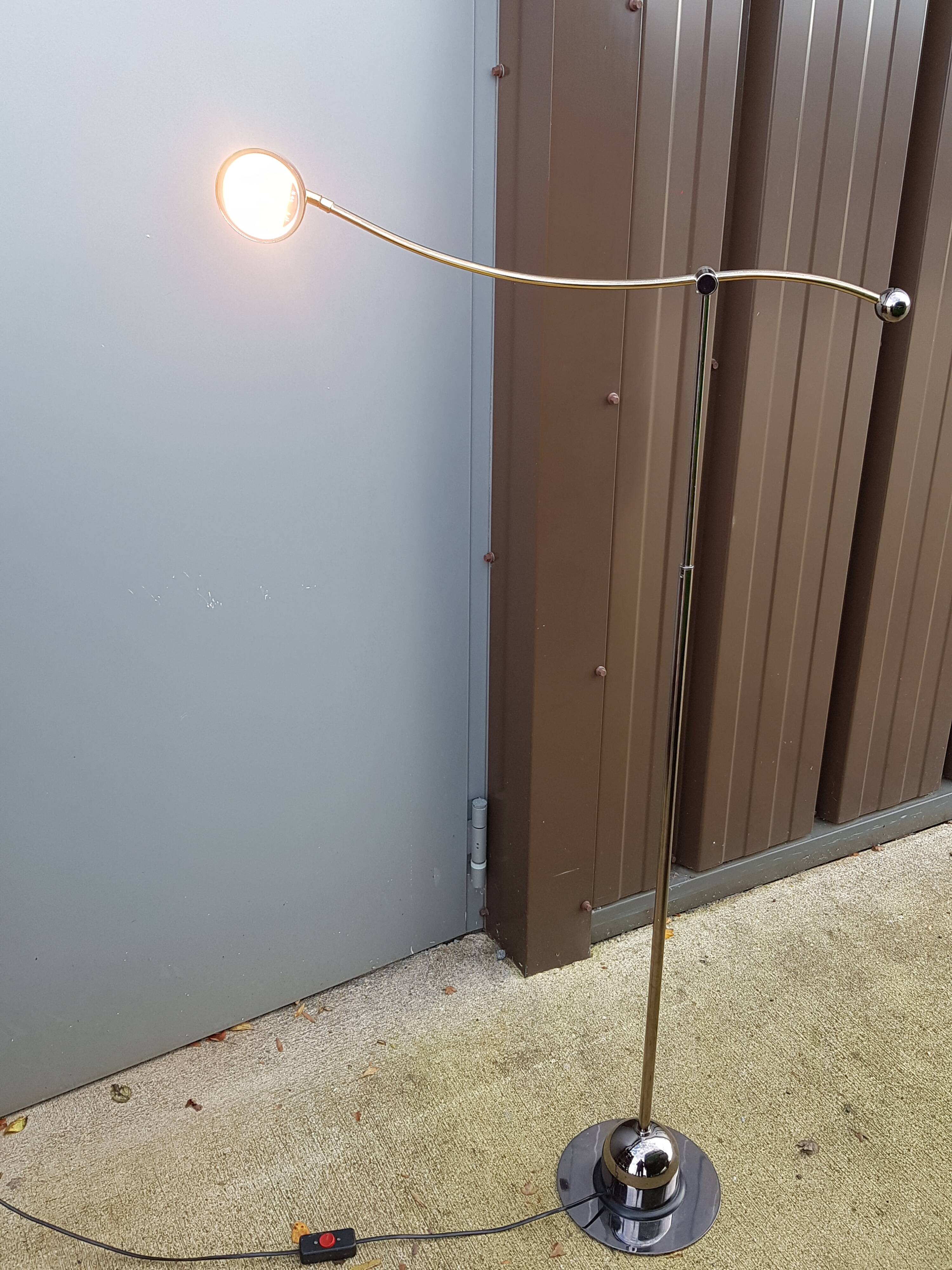 Lampadaire design années 1990