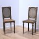Paire de chaises vintage Louis XVI