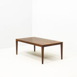 Table basse en palissandre par Severin Hansen pour Haslev Møbelsnedkeri