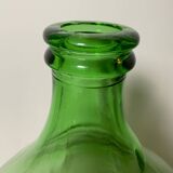 Dame-jeanne en verre vert