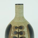 Vase vintage en céramique sgrafo moderne Peter Mueller années 1970 modèle 1976