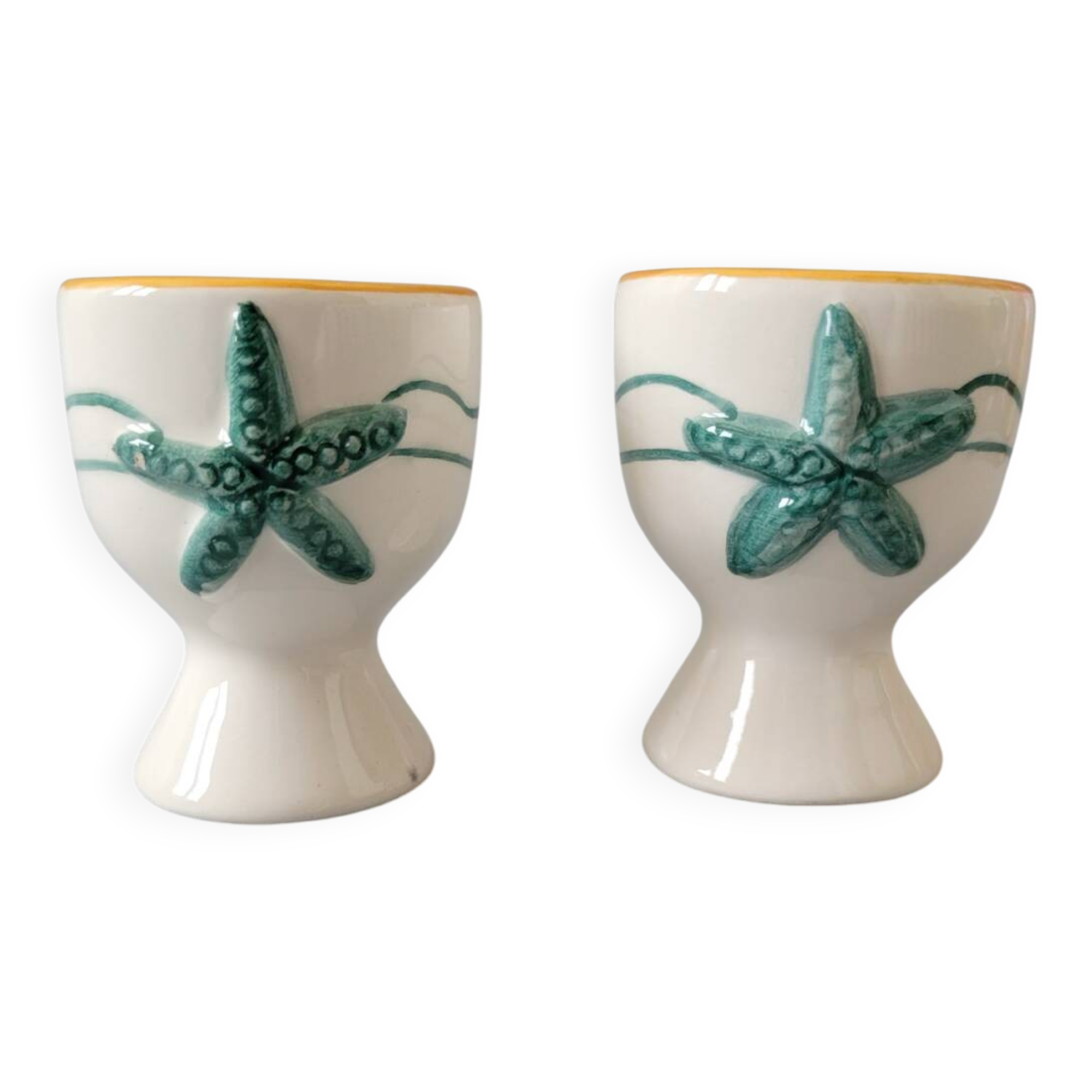 2 sea egg cups