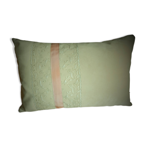 coussin dentelle