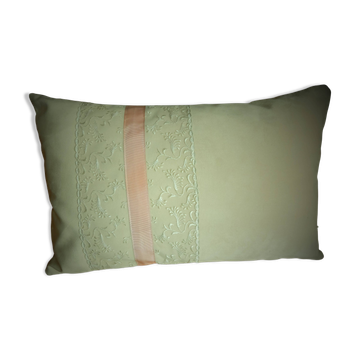 coussin dentelle