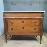Louis XVI style chest of drawers with 2 drawers
