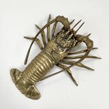 Langouste en laiton vintage
