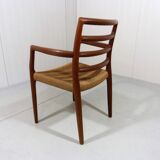 Chaise de bureau en teck modèle 68 de Niels Otto Møller pour J.L. Moller, Danemark