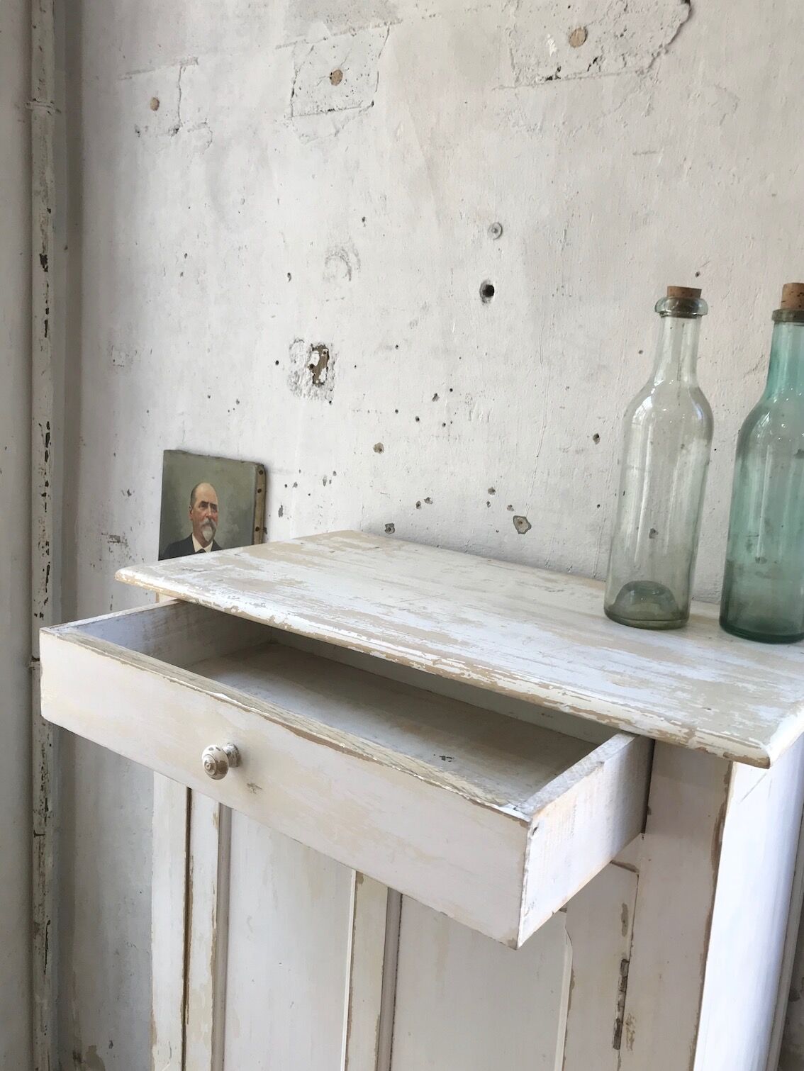 White parisian wardrobe