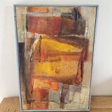 Contemporary art painting signed Boulay-Balda Maïté