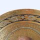 19th Century Round Icon of the Holy Apostle John the Theologian in Oak & Go