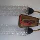 Paire d'appliques murales vintage