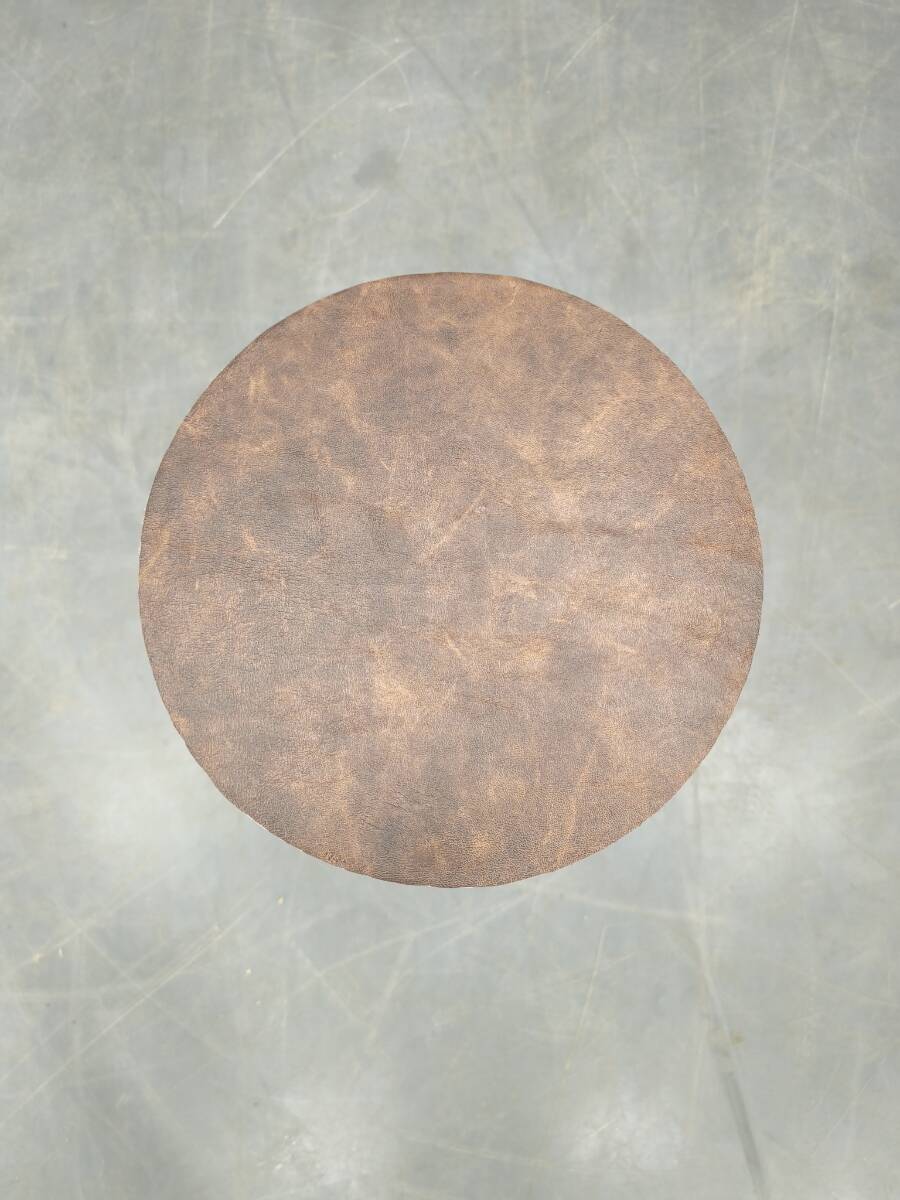 Art Deco Walnut Pedestal Table, Czechoslovakia, 1930s