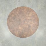 Art Deco Walnut Pedestal Table, Czechoslovakia, 1930s