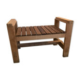 Banc en bois massif