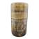 Cylindrical vase with geometric decoration by Dominique Pouchain