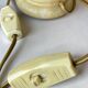 Pair Portuguese Classical Urn-Shaped Alabaster table lamps