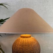 XL wabi sabi table lamp – Terracotta