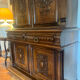 Two-body walnut buffet renaissance