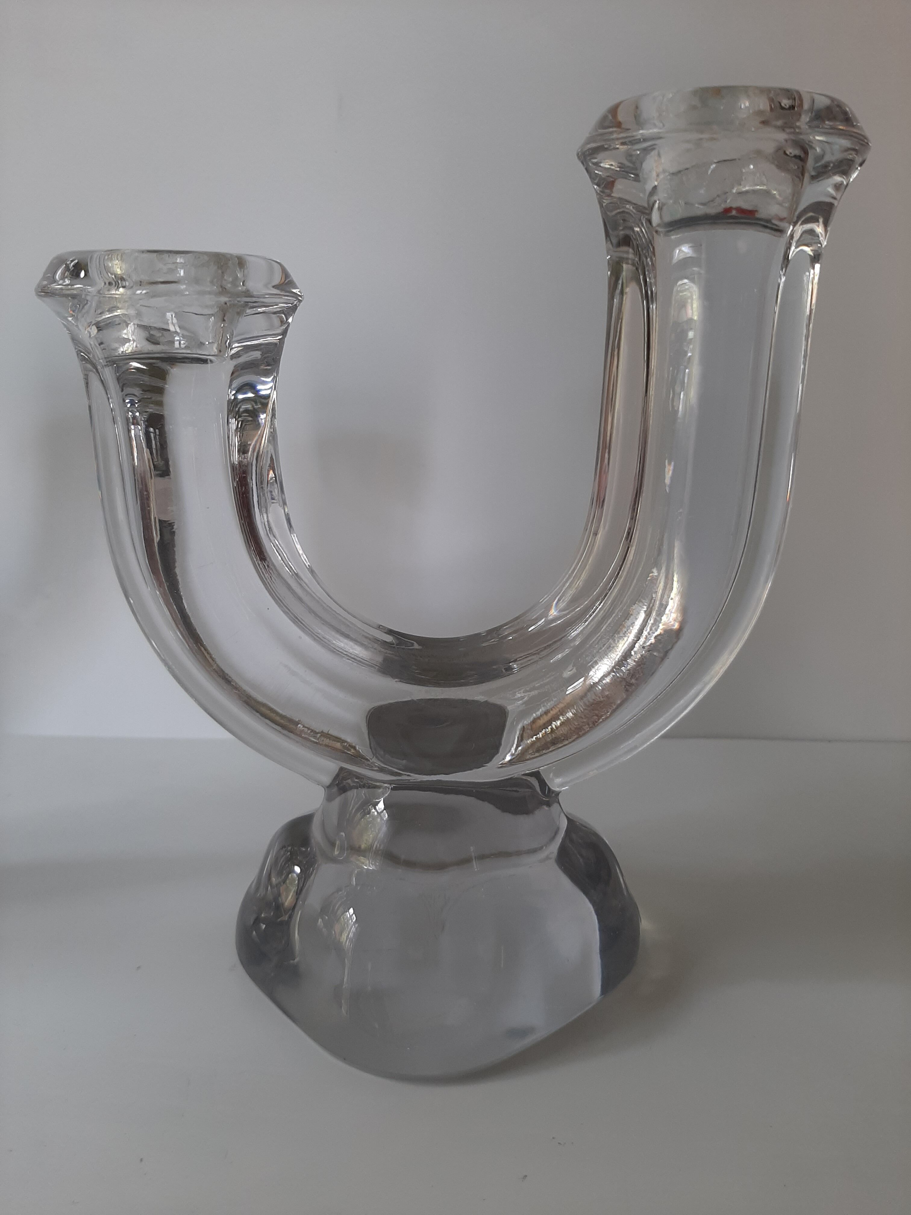 Pair of vintage candle holders