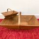 Wooden bucket basket - Small model
