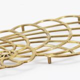 Brass snail flat bottom