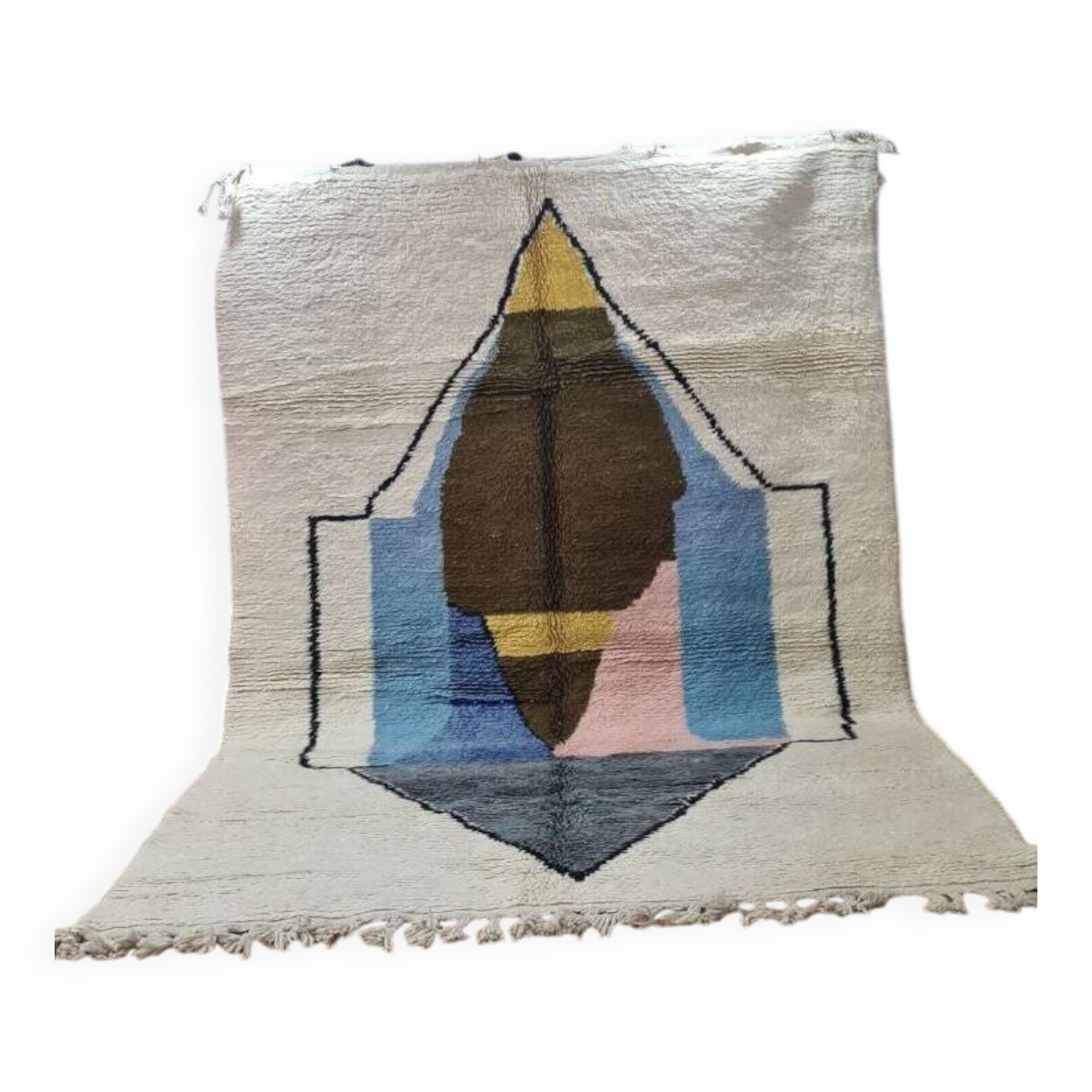 Handmade Beni Ouarain rug 300x200 cm