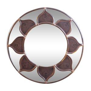 miroir soleil vitrail