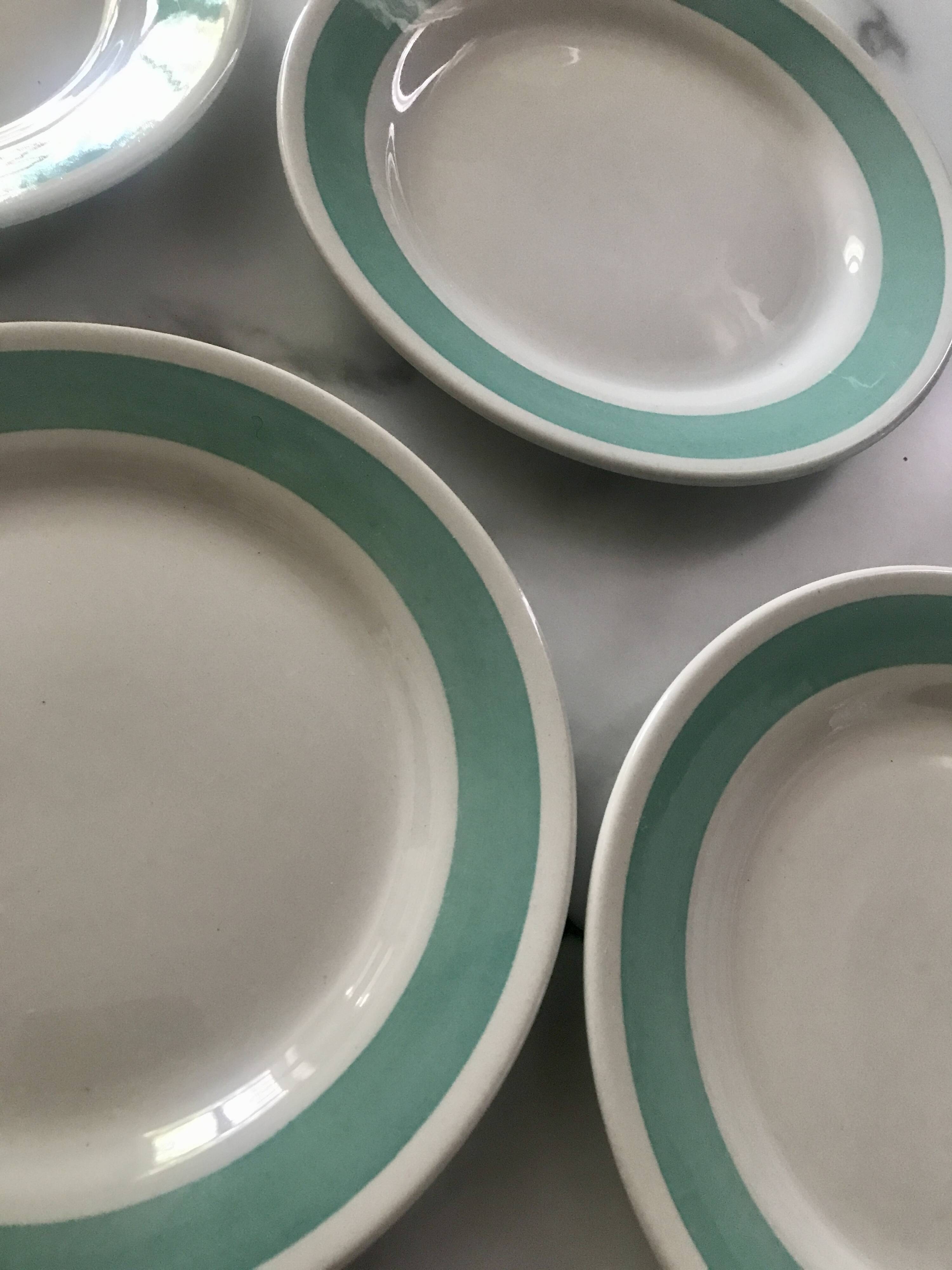 Oxford dessert plates